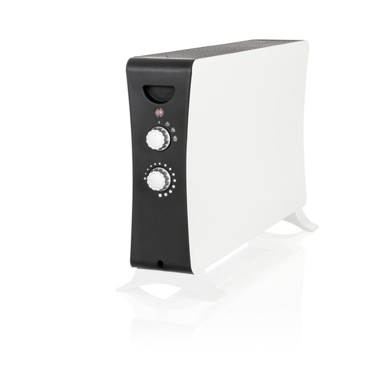 Konvektorradiator EWH-2000 2000W med Blæser Hvid