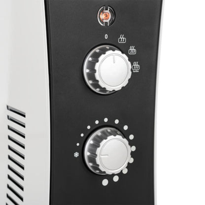 Konvektorradiator EWH-2000 2000W med Blæser Hvid