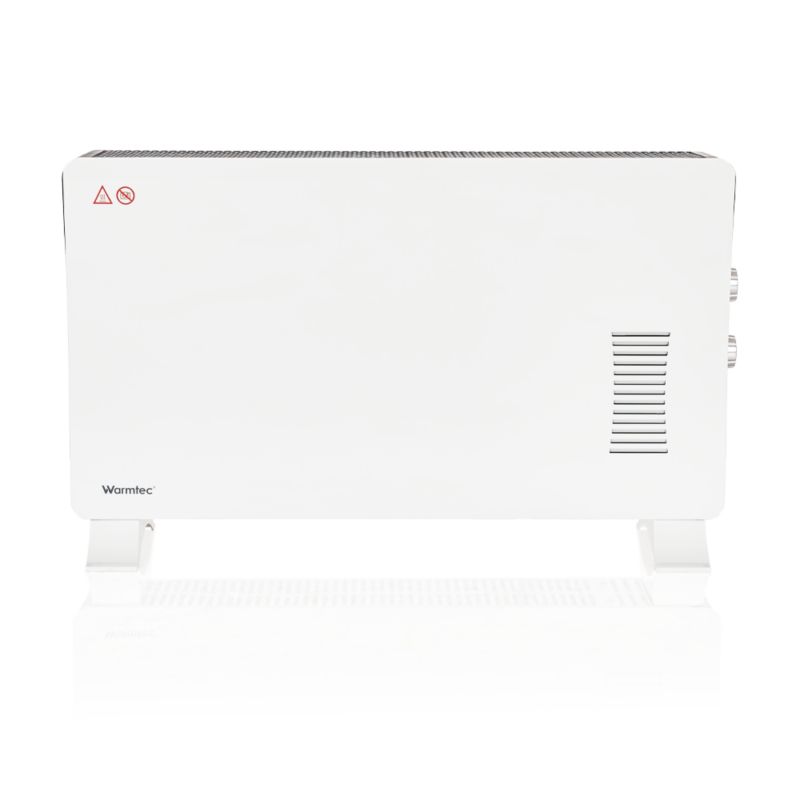 Konvektorradiator EWH-2000 2000W med Blæser Hvid