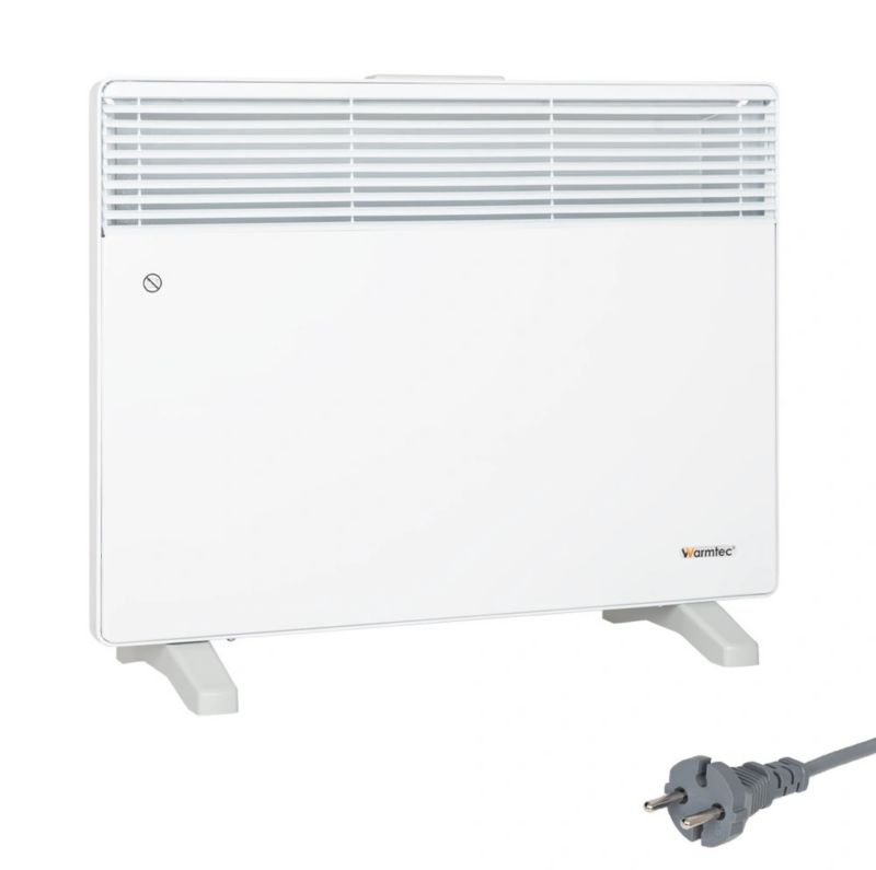 El-Konvektorradiator EWX 1500W 60x45 cm Hvid