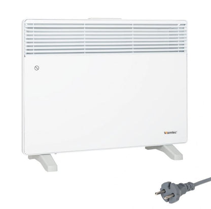 El-Konvektorradiator EWX 1500W 60x45 cm Hvid