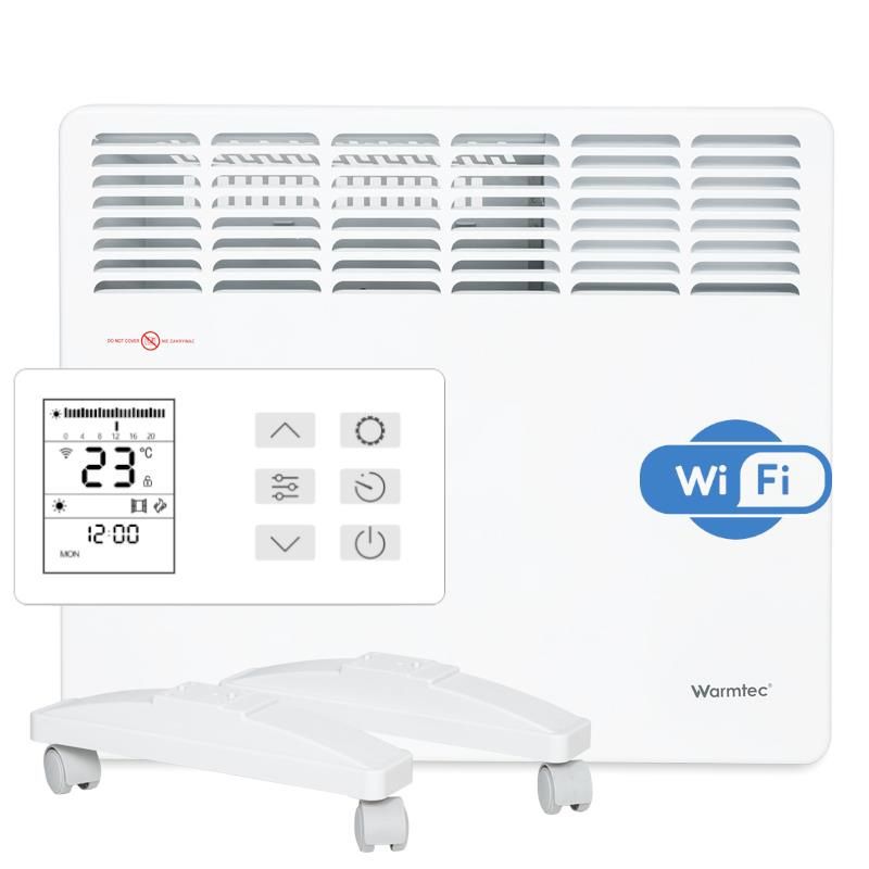El-Radiator Konvektor 1500W WiFi IP24 Hvid EWE+