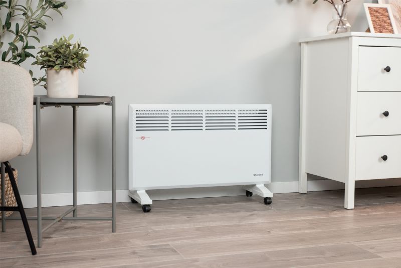 Konvektorradiator 2000W 73x40 cm Hvid EWN