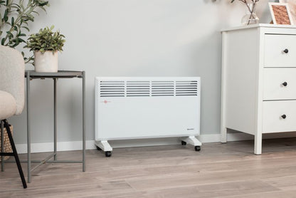 Konvektorradiator 2000W 73x40 cm Hvid EWN