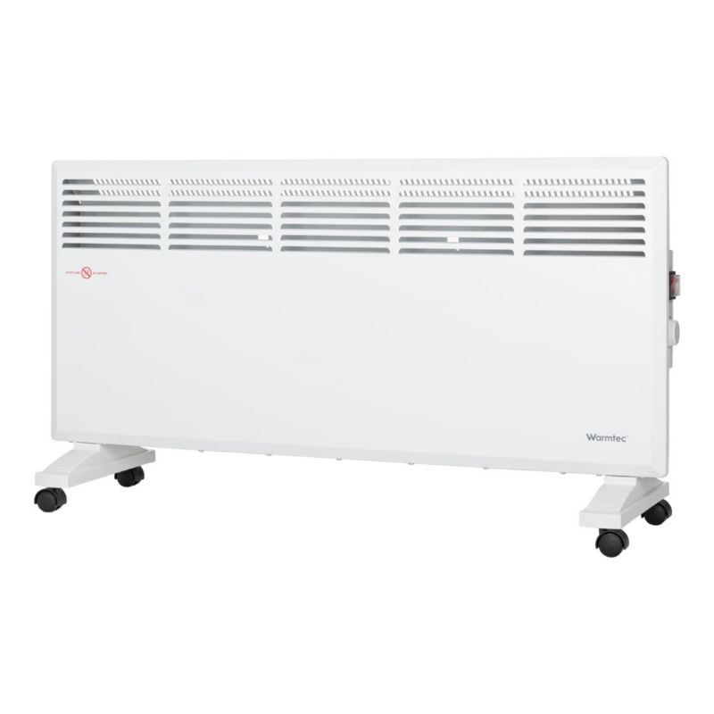 El-Konvektorradiator EWN 2500W 89x40 cm Hvid