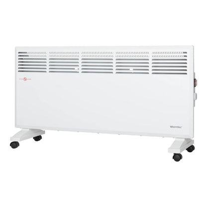 El-Konvektorradiator EWN 2500W 89x40 cm Hvid