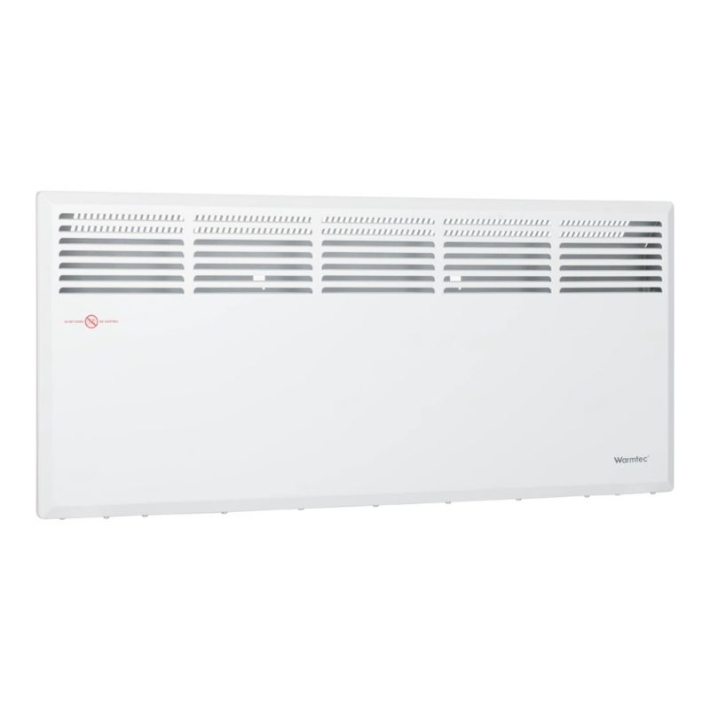 El-Konvektorradiator EWN 2500W 89x40 cm Hvid
