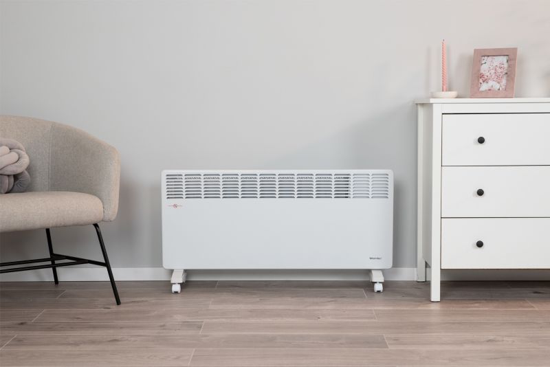 El-Konvektor EWE+ 2500W med WiFi IP24 Hvid