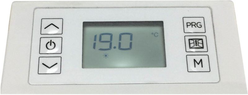 Elektrisk radiator Leya 1500 W hvid