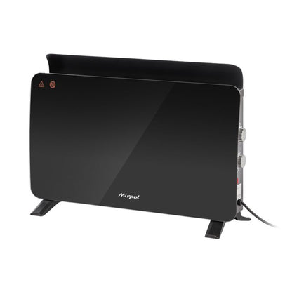 El-Konvektor Glas 1500W GH-1601M Sort