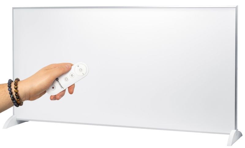 Kaltmann 720W infrarød el-radiator med Wi-Fi og fjernbetjening til 24 m², 1 stk.