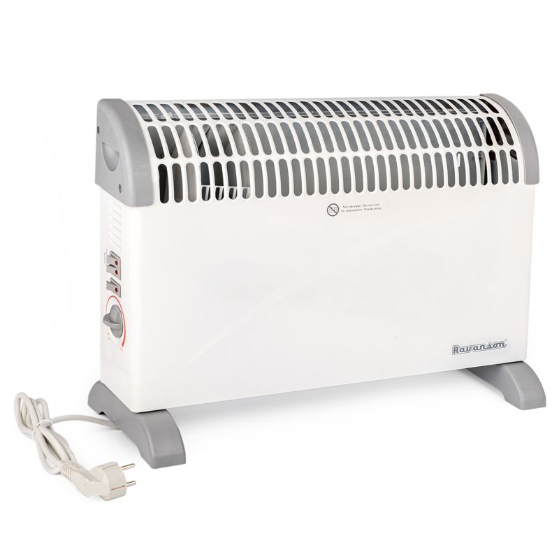 Konvektorradiator CH-2000MT 2000W Hvid med Blæser