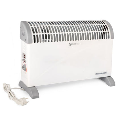 Konvektorradiator CH-2000MT 2000W Hvid med Blæser