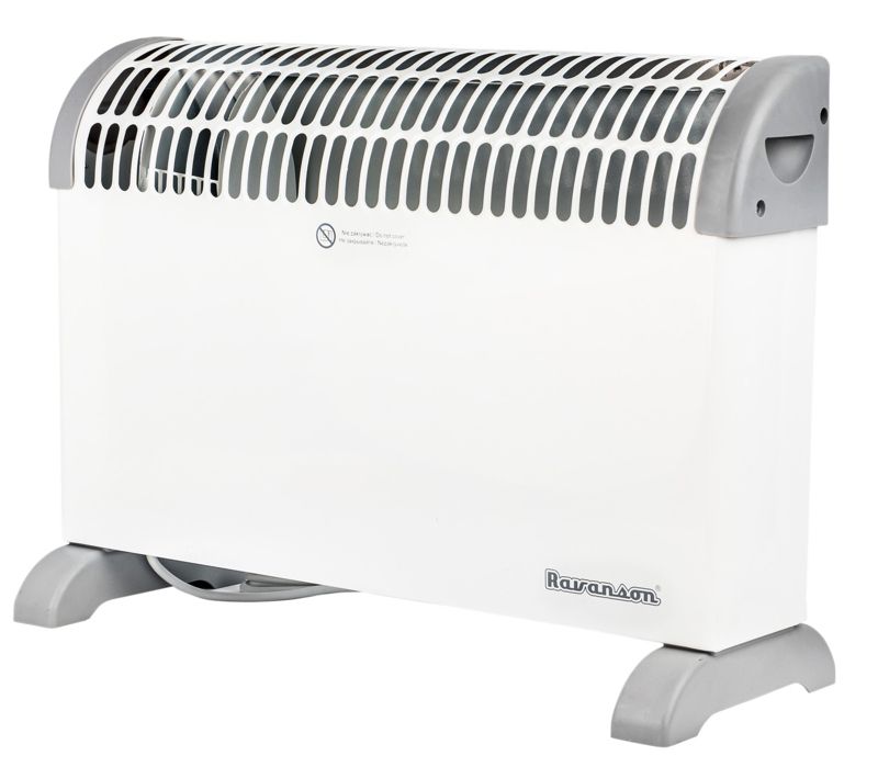 Konvektorradiator CH-2000MT 2000W Hvid med Blæser