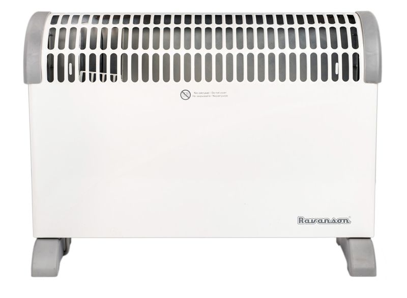 Konvektorradiator CH-2000MT 2000W Hvid med Blæser