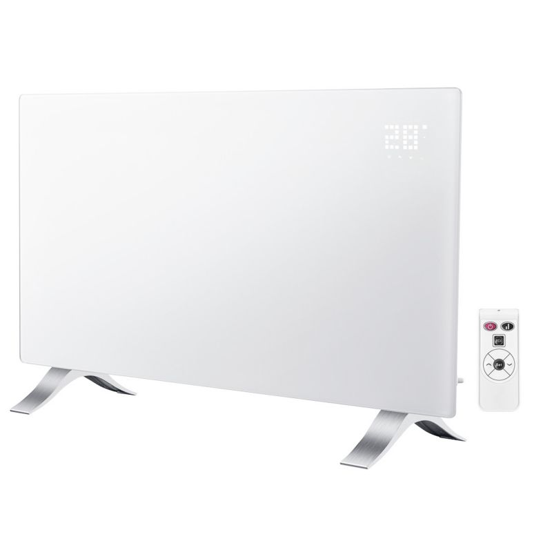 El-Konvektorradiator 1000W Glas WiFi IP24 90-093