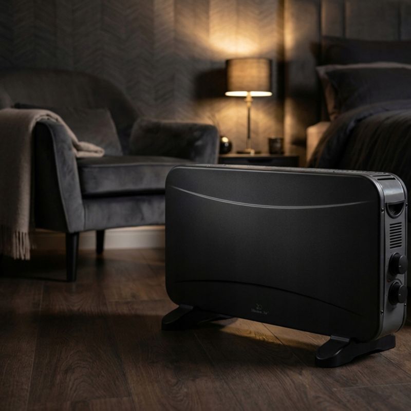 Konvektorradiator DALLAS 2000W Sort