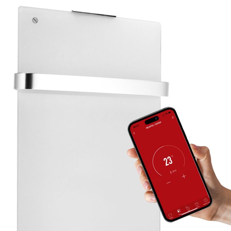 Konvektorradiator NEAPOL 1200W WiFi Hvid