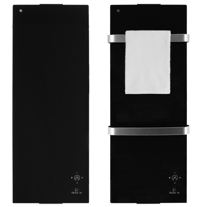 Konvektorradiator Neapol 1200W WiFi Sort