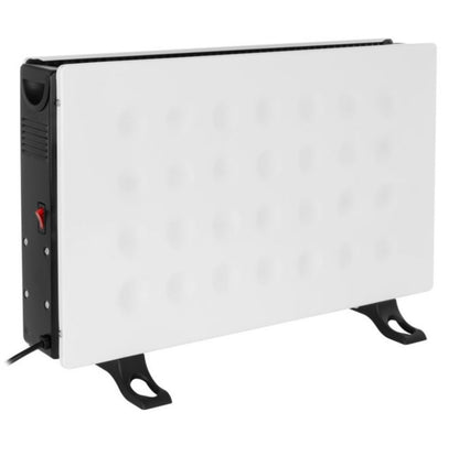 Konvektor Radiator CH8000 LCD 2000 W 60x21x37,5 cm Hvid