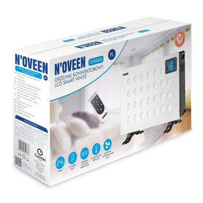 Konvektor Radiator CH8000 LCD 2000 W 60x21x37,5 cm Hvid