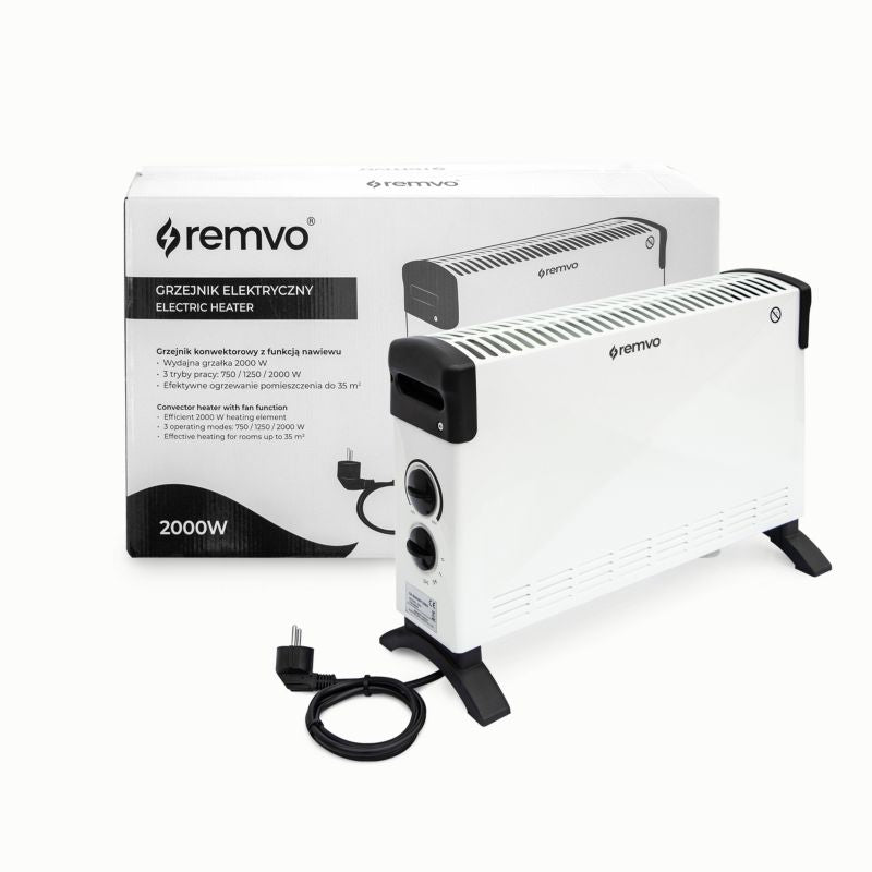 Konvektor Radiator RMCH 2000W 53,5x32,5 cm Hvid