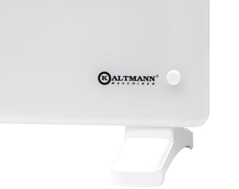 Kaltmann K-CPH2500W glas konvektorvarmer med Wi-Fi til 25 m², 1 stk.