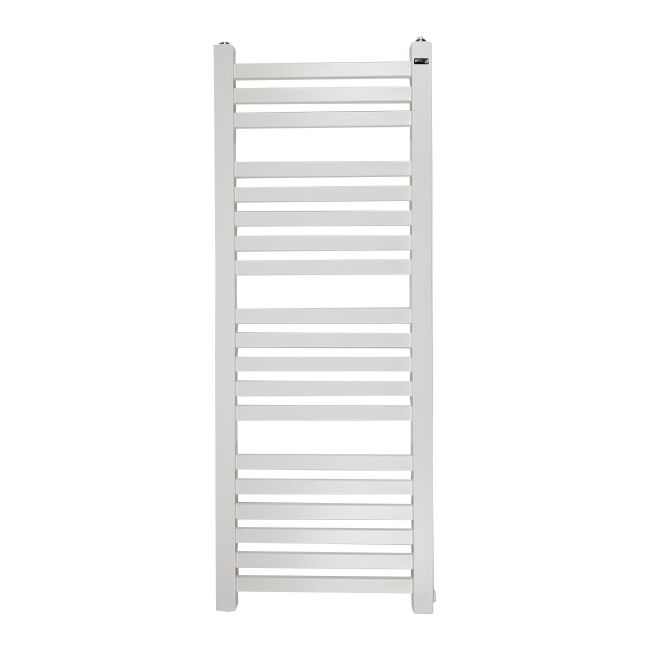 Badeværelsesradiator Beryl 115 x 44 cm mat hvid