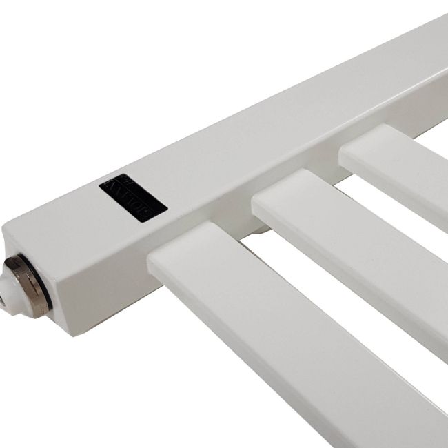 Badeværelsesradiator Beryl 115 x 44 cm mat hvid