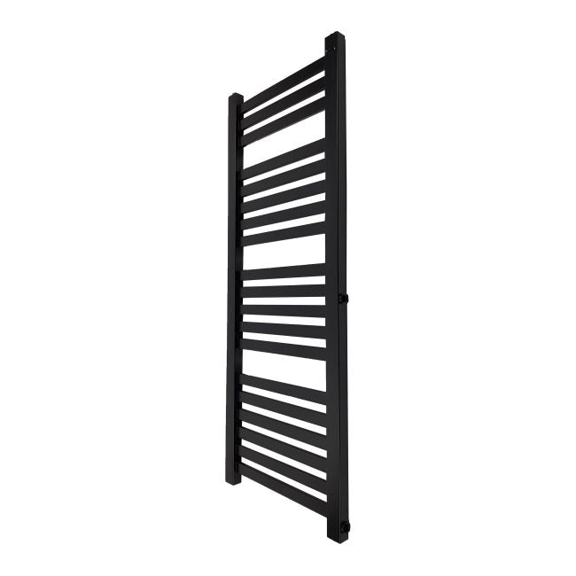 Badeværelsesradiator Beryl 115 x 44 cm mat-sort