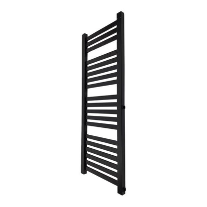 Badeværelsesradiator Beryl 115 x 44 cm mat-sort