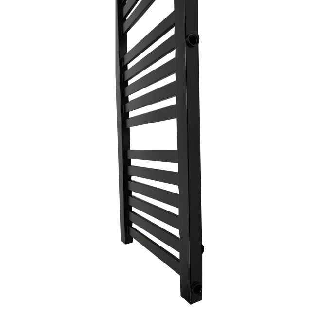 Badeværelsesradiator Beryl 115 x 44 cm mat-sort