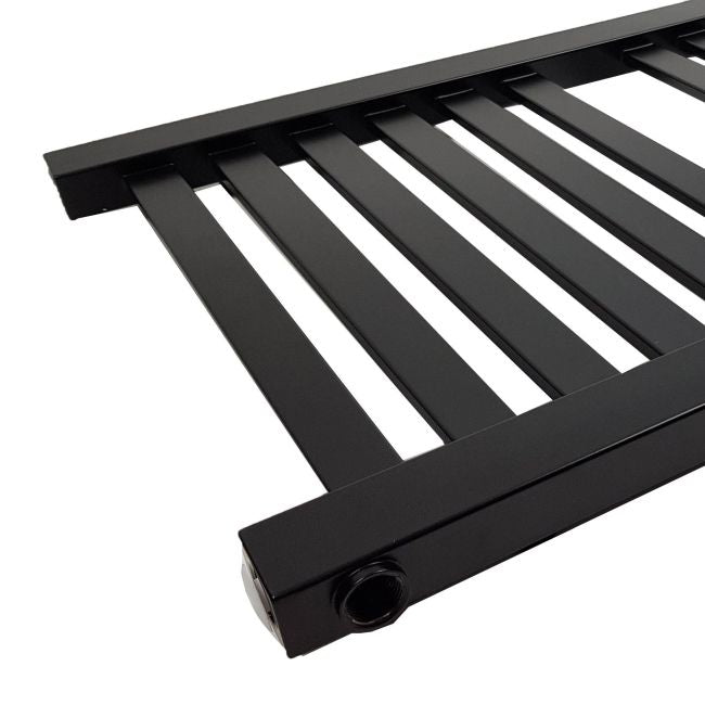 Badeværelsesradiator Beryl 75 x 44 cm mat-sort