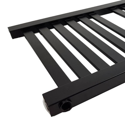 Badeværelsesradiator Beryl 75 x 44 cm mat-sort