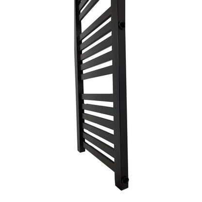 Badeværelsesradiator Beryl 75 x 44 cm mat-sort