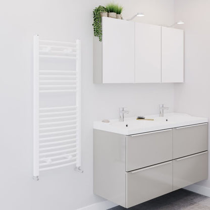 Blyss profileret badeværelsesradiator 1100 x 450 mm hvid