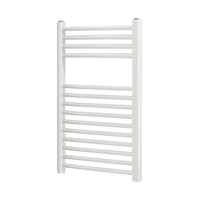 Profilvarmet badeværelsesradiator Blyss 700 x 400 mm hvid