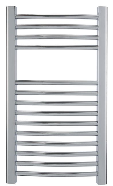 Blyss profilvarmet badeværelsesradiator 700 x 400 mm krom