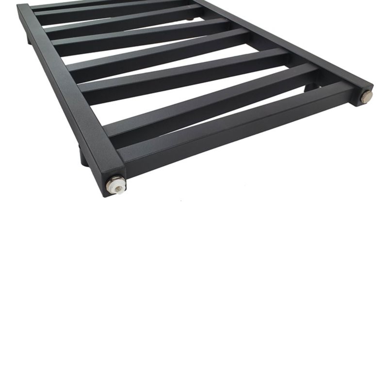 Badeværelsesradiator Cyrkon 75 x 50 cm mat sort