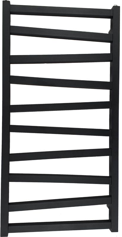 Cyrkon badeværelsesradiator 97 x 50 cm mat sort