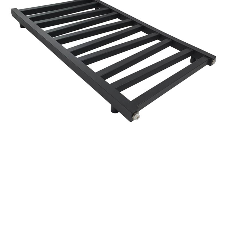 Cyrkon badeværelsesradiator 97 x 50 cm mat sort
