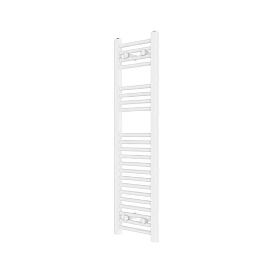 Flomasta flad badeværelsesradiator 110 x 30 cm hvid
