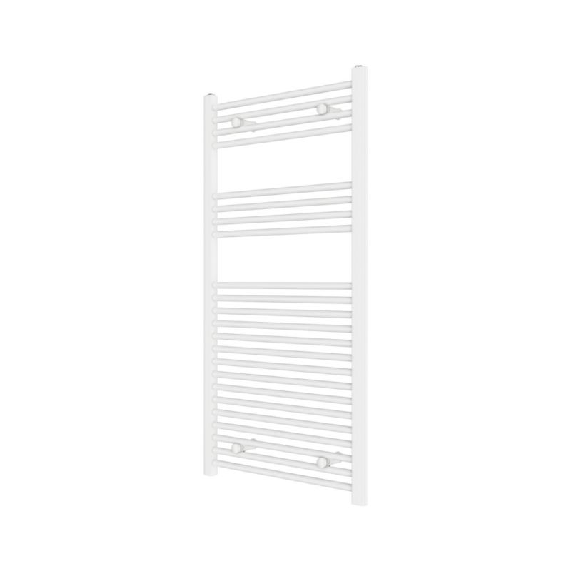 Flomasta flad badeværelsesradiator 120 x 60 cm hvid
