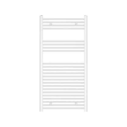 Flomasta flad badeværelsesradiator 120 x 60 cm hvid