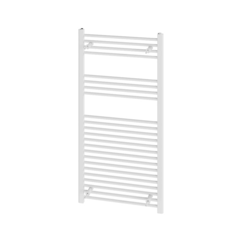 Flomasta flad badeværelsesradiator 120 x 60 cm hvid