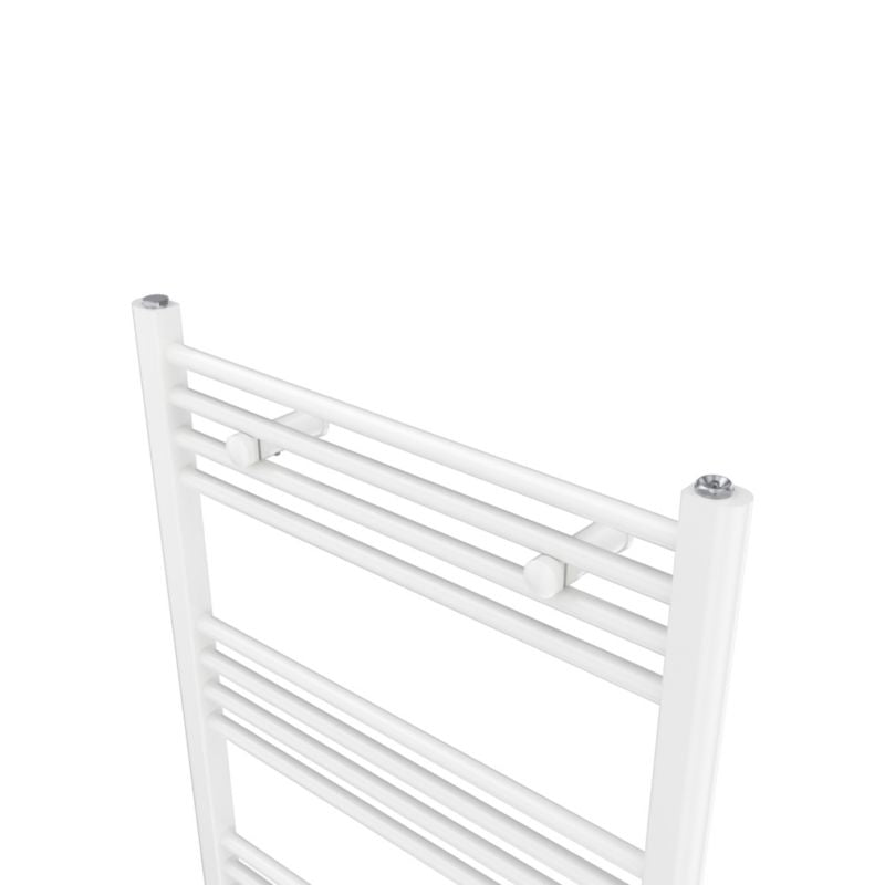 Flomasta flad badeværelsesradiator 120 x 60 cm hvid