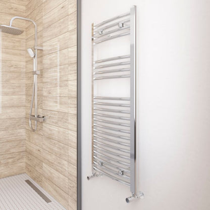 Flomasta Profil badeværelsesradiator 110 x 45 cm krom