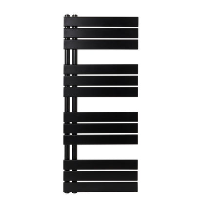 GoodHome Boxwood badeværelsesradiator 120 x 50 cm mat-sort