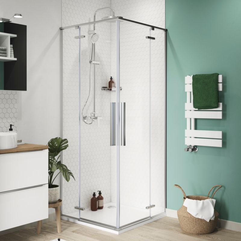 GoodHome Boxwood badeværelsesradiator 70 x 40 cm hvid