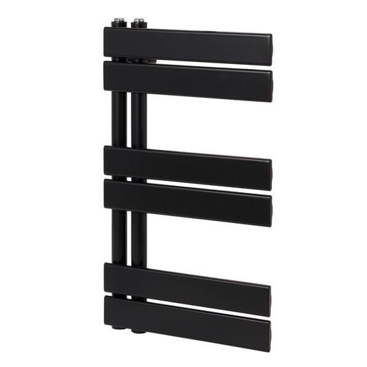 GoodHome Boxwood badeværelsesradiator 70 x 40 cm mat-sort